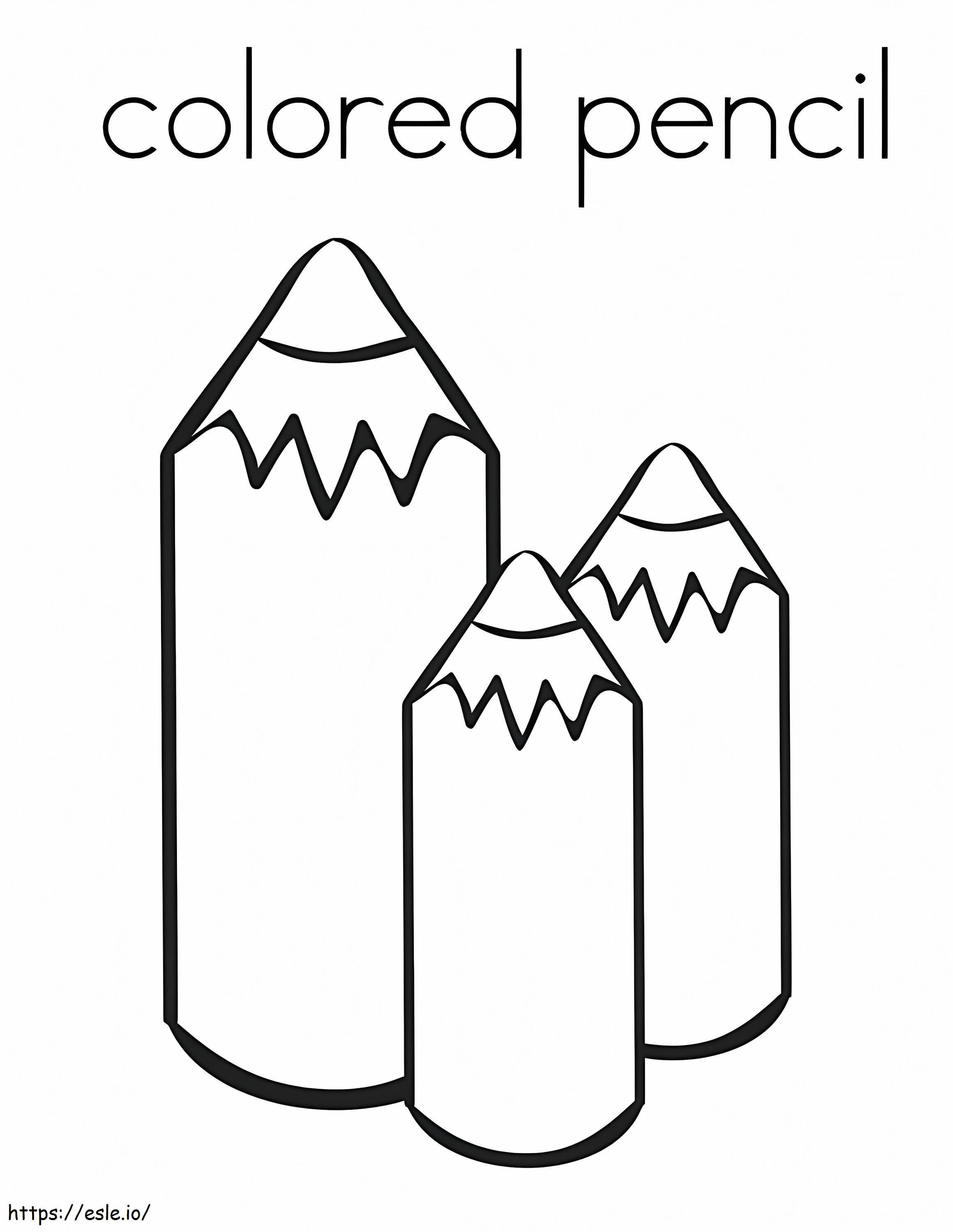 3 creioane de colorat