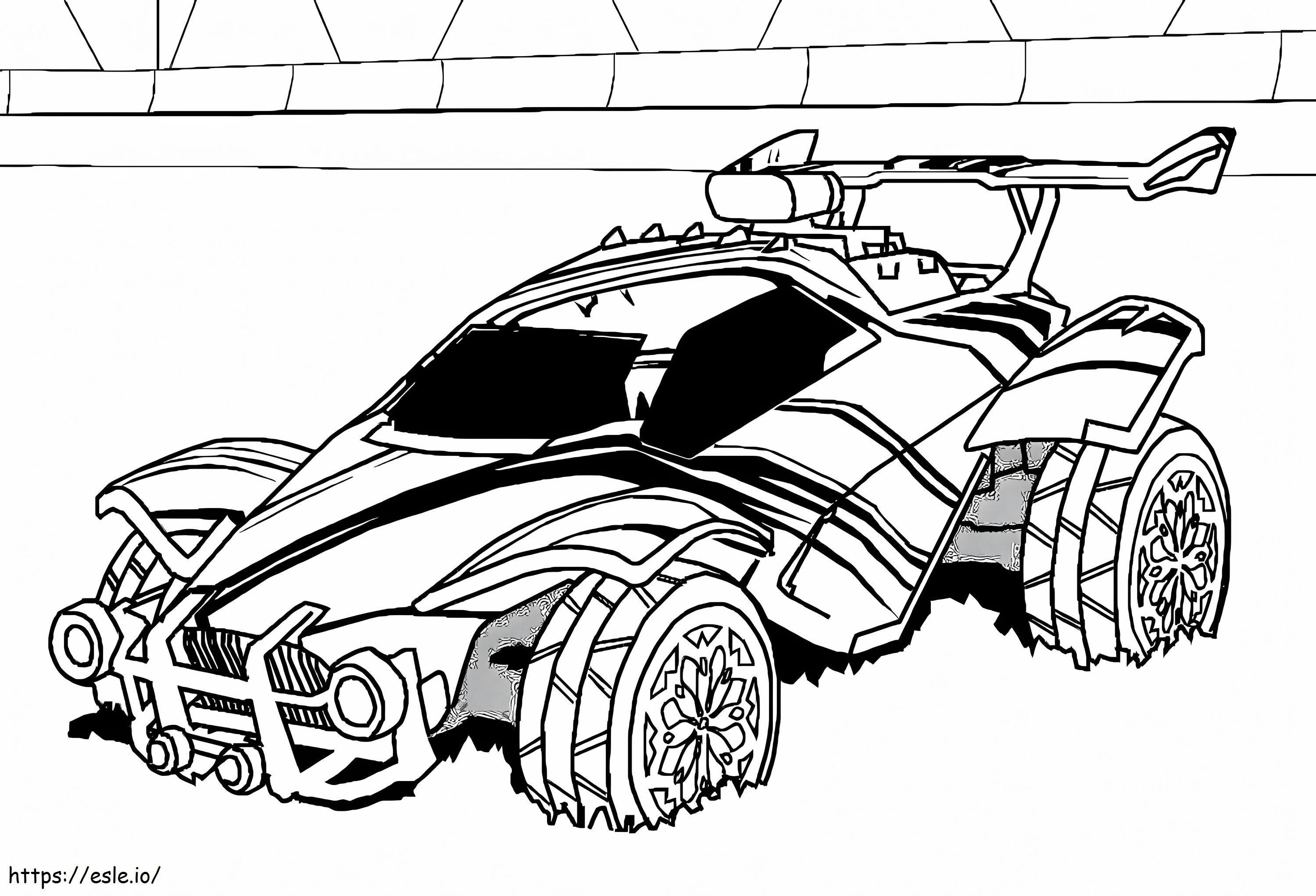 Arena Car coloring page