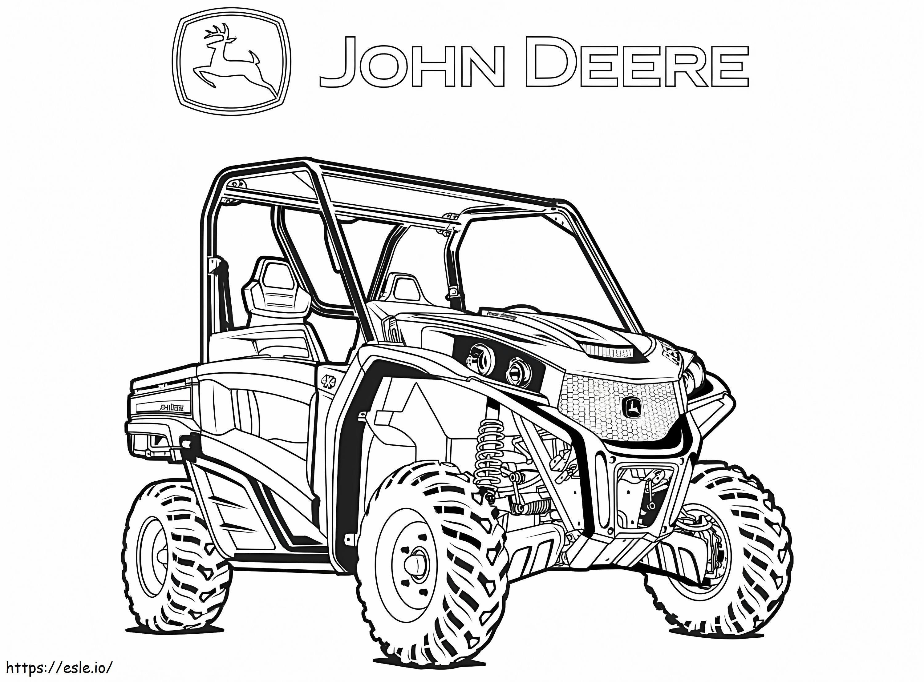 John Deere 4 ausmalbilder
