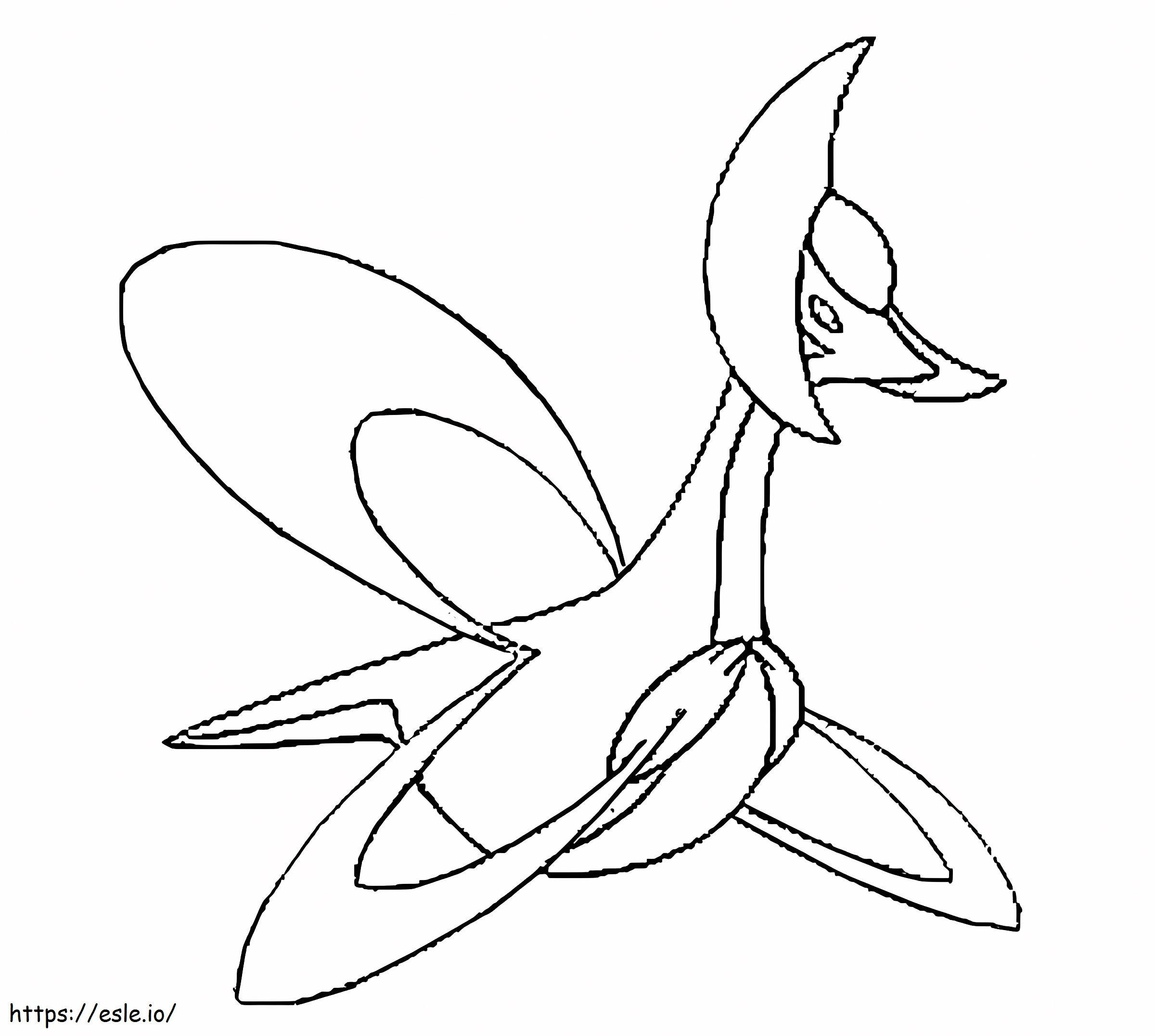 cresselia coloring page hard pokemon