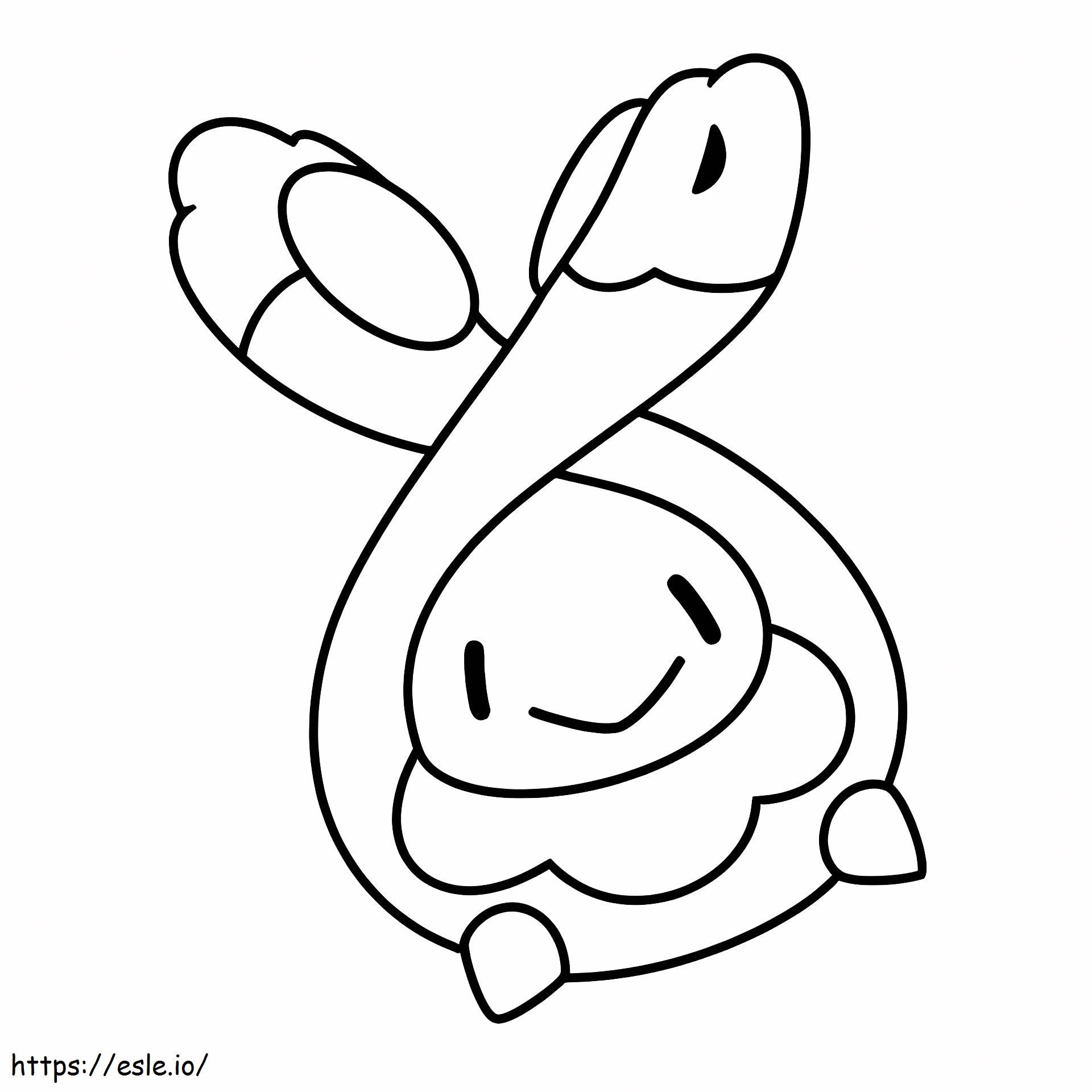 Dibujo para colorear de Budew Pokémon
