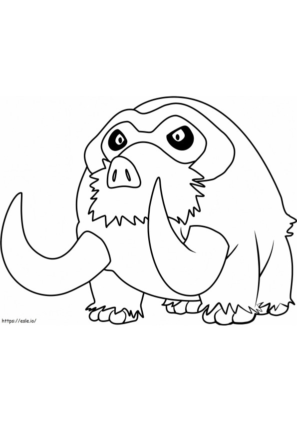 Mamoswine Pokémon Generación 4