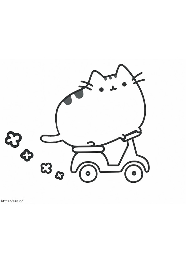 Pusheen A Moto