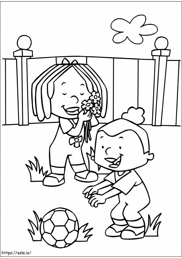 Characters From Stanley coloring page