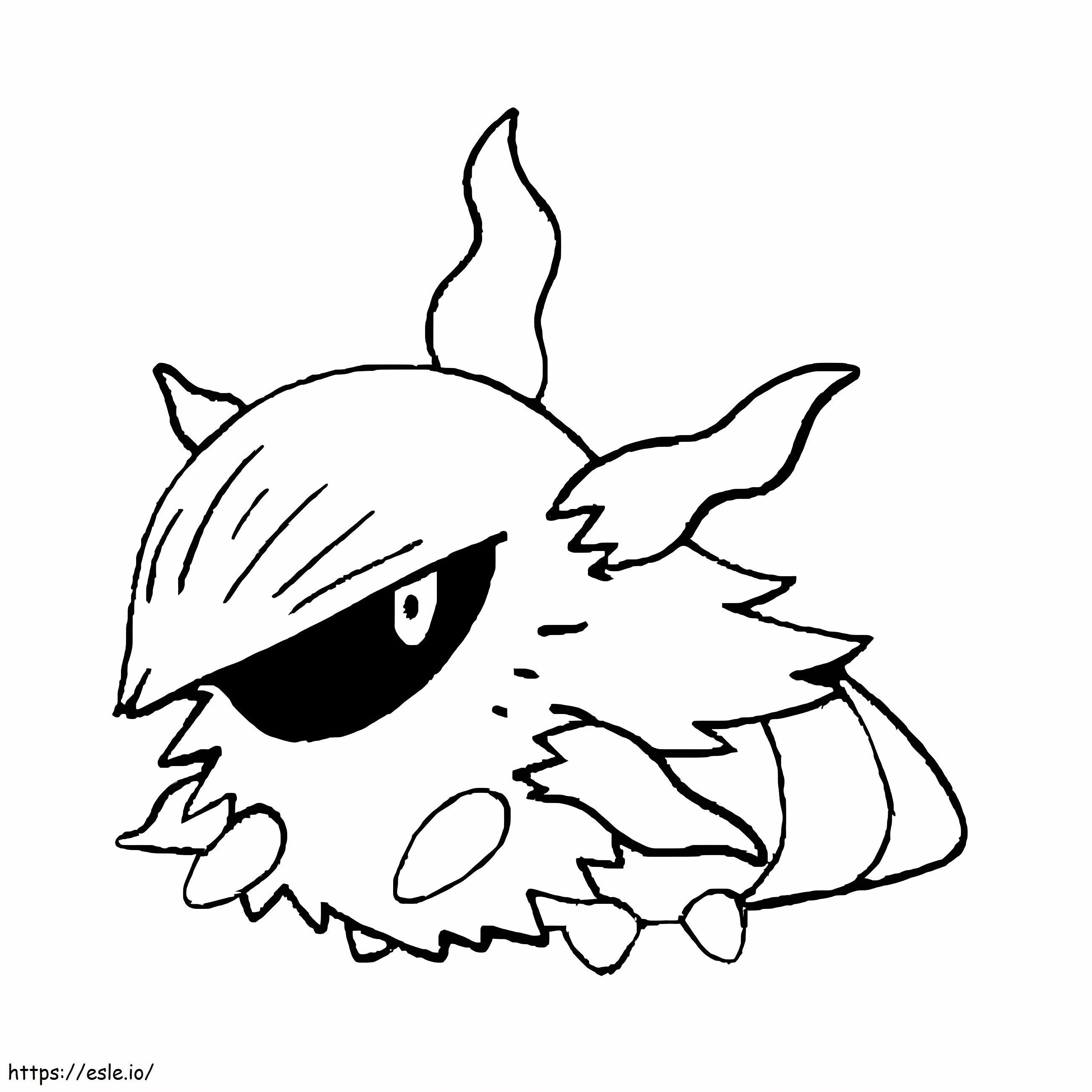 Coloriage Pokémon Larvesta Gen 5 à imprimer dessin