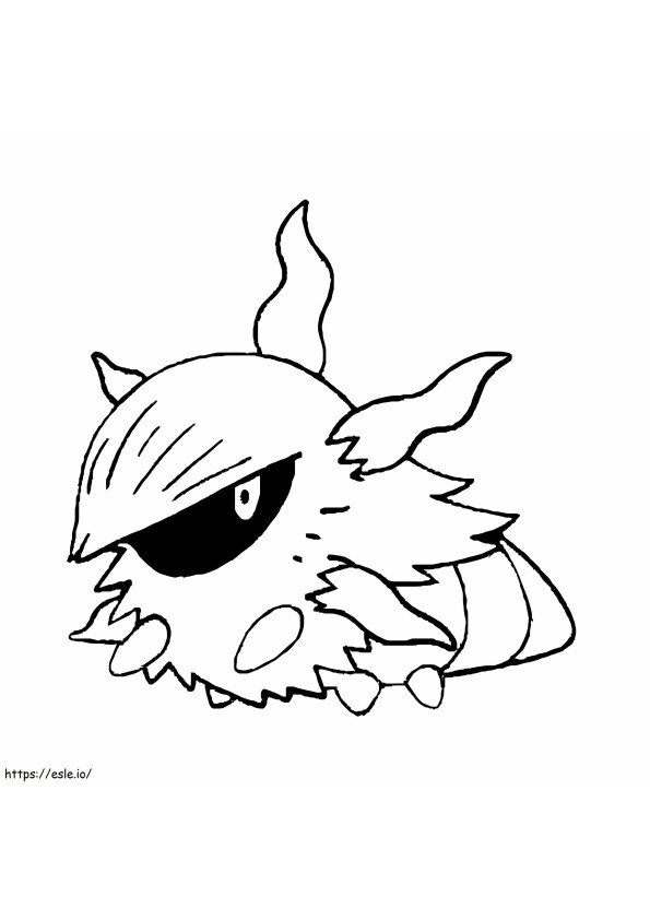 Larvesta Gen 5 Pokémon ausmalbilder