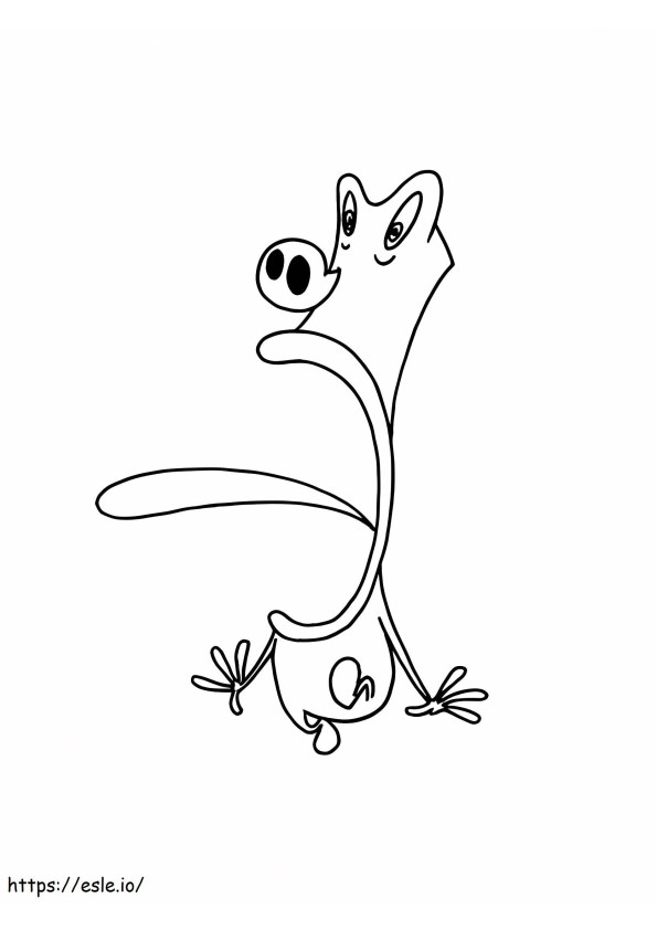 Etno Polino From Space Goofs coloring page