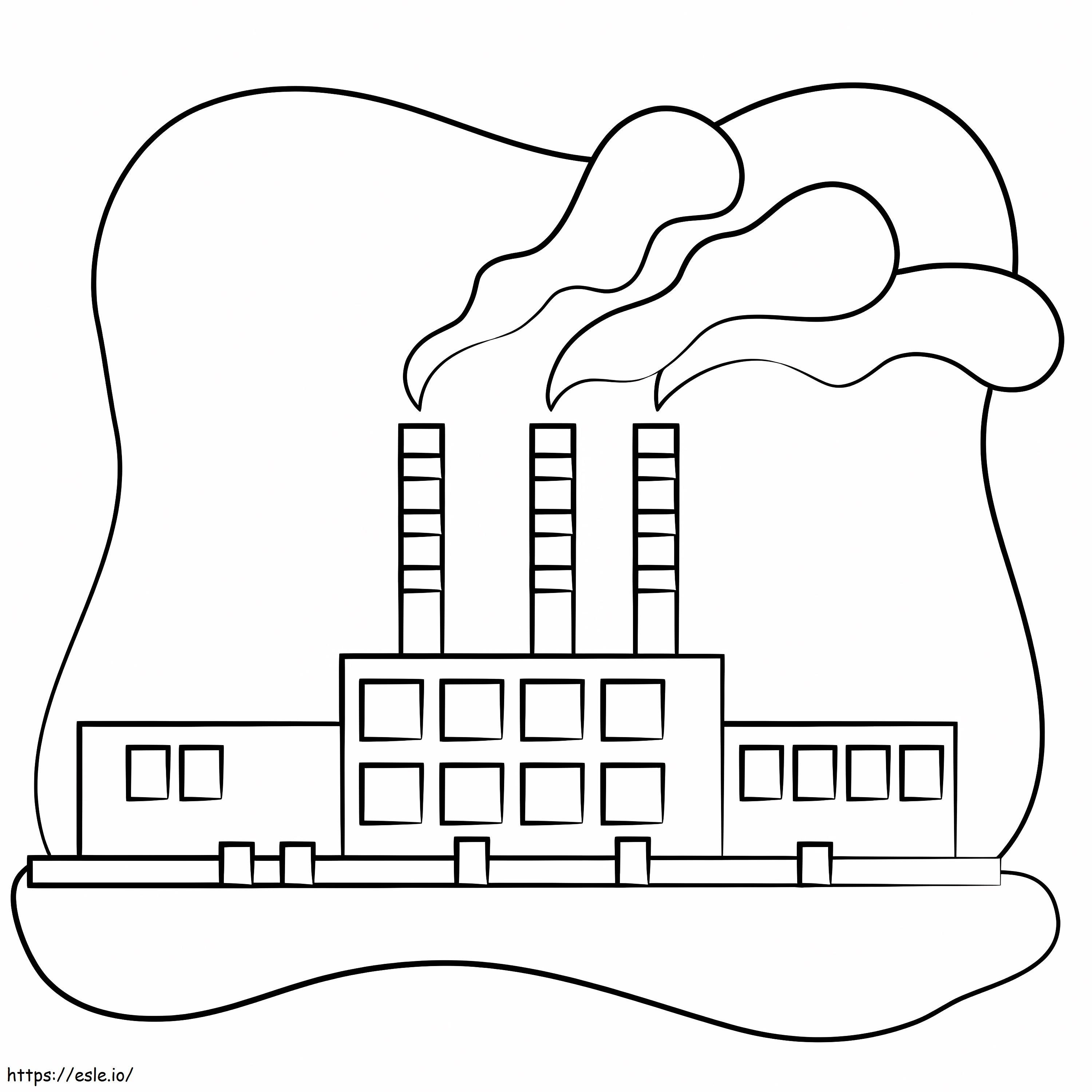Factory Printable coloring page
