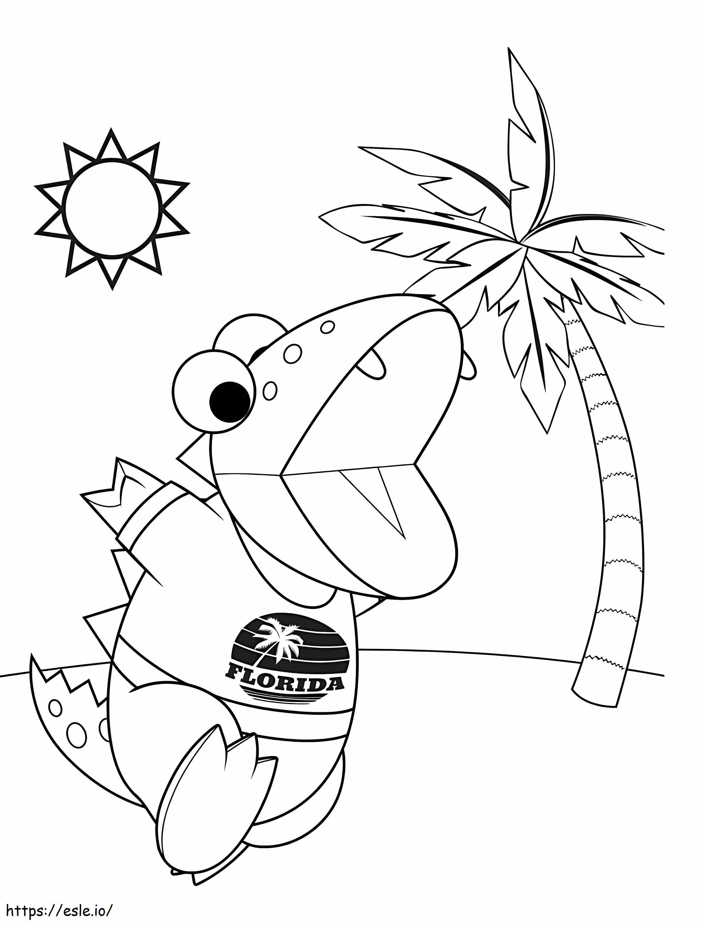 Gus From Ryans World coloring page