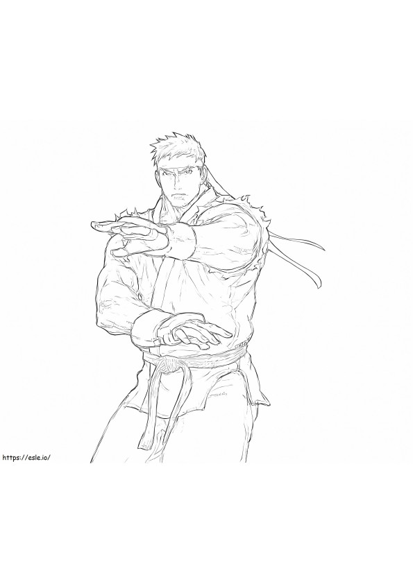Ryu Pertahanan Gambar Mewarnai
