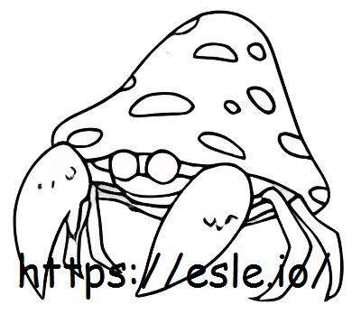 Parasect coloring page