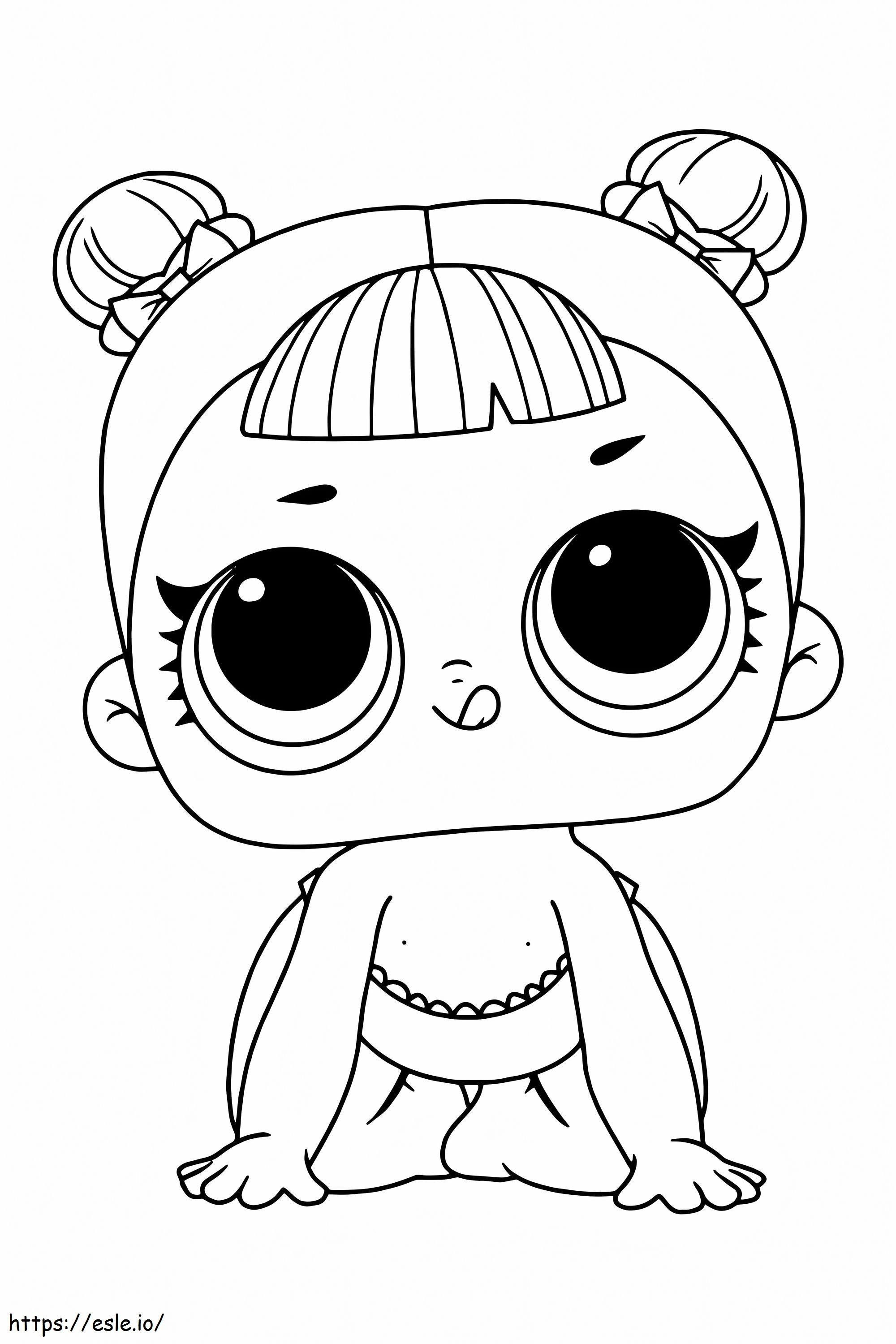 Baby Center LOL Baby coloring page
