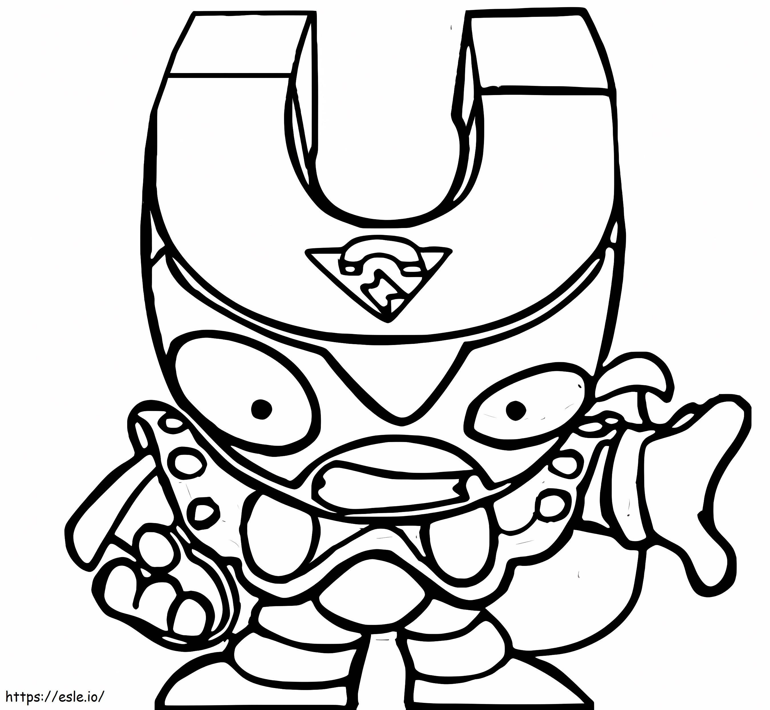 Darknetic Superzings coloring page