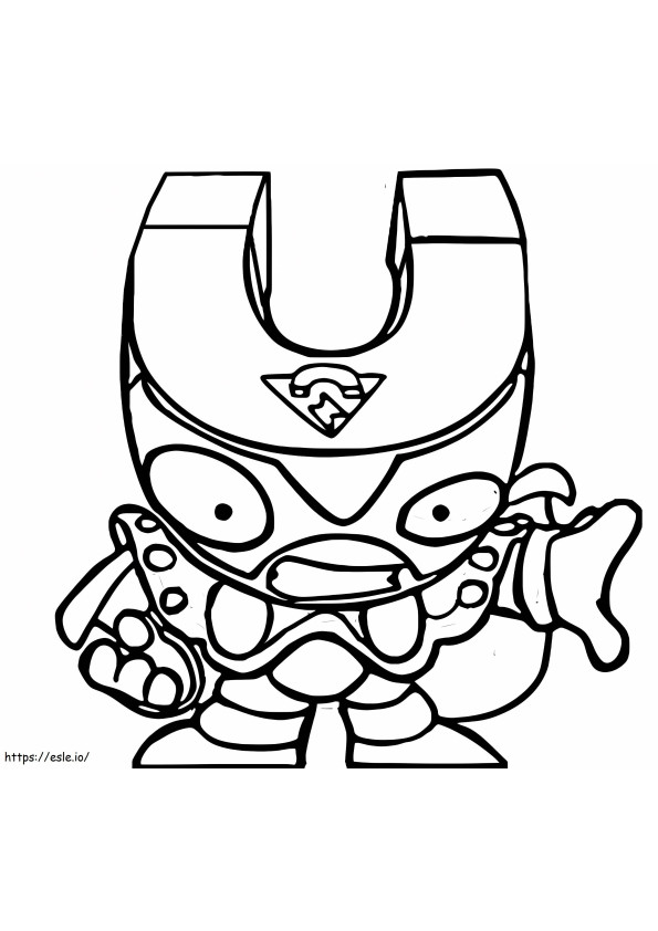 Darknetic Superzings coloring page
