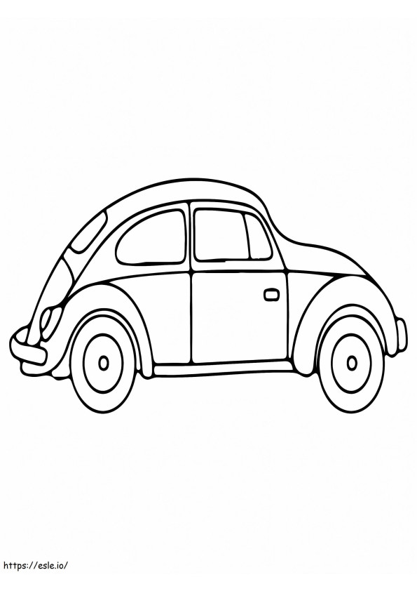 Micro Car Design coloring page