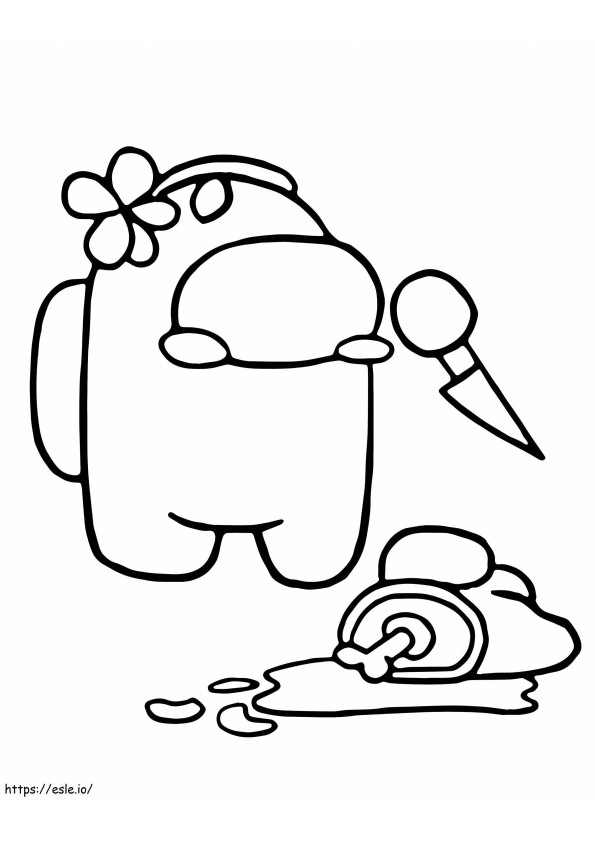 Among Us 46 coloring page