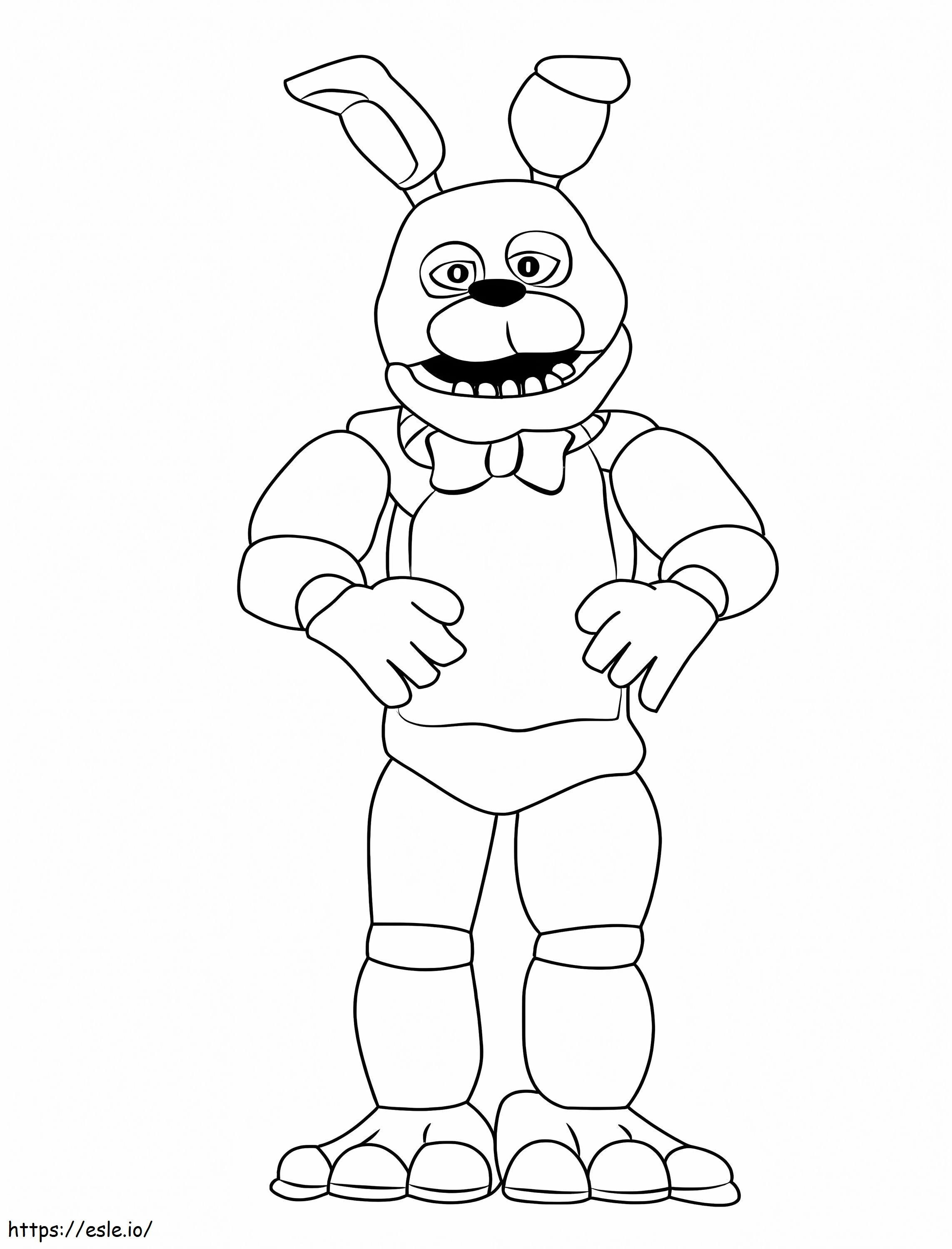 5 Nights At Freddys 1 coloring page