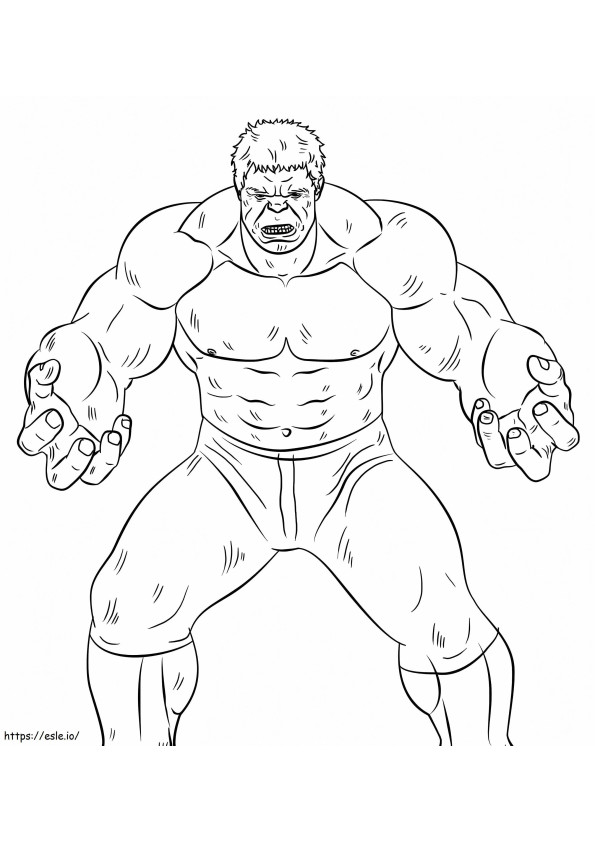 1562293428 Hulk A4 coloring page