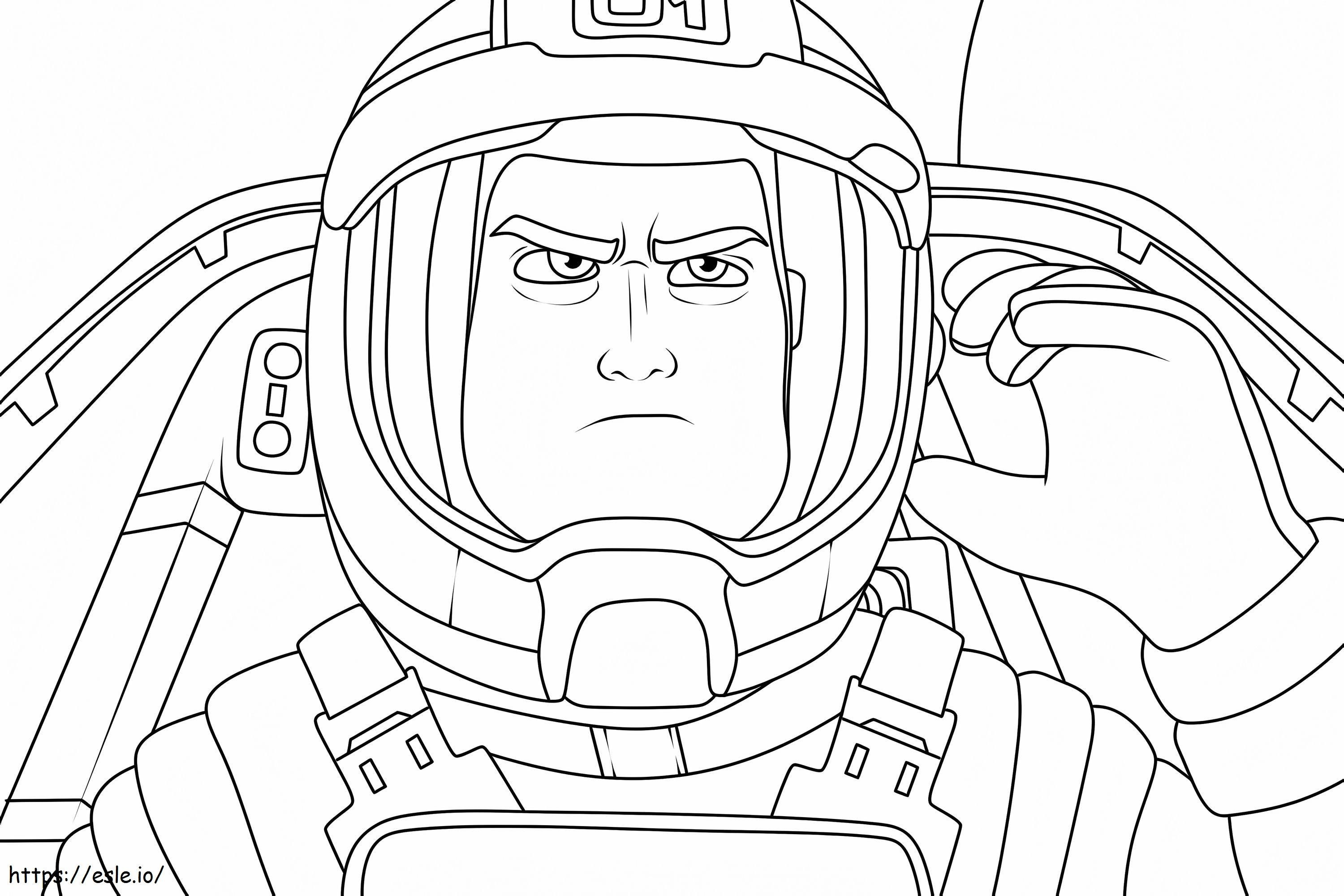 Lightyear Printable coloring page