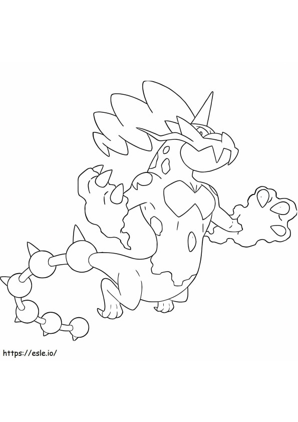 Thundurus Therian Form coloring page