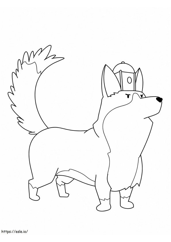 Kreskówka Corgi