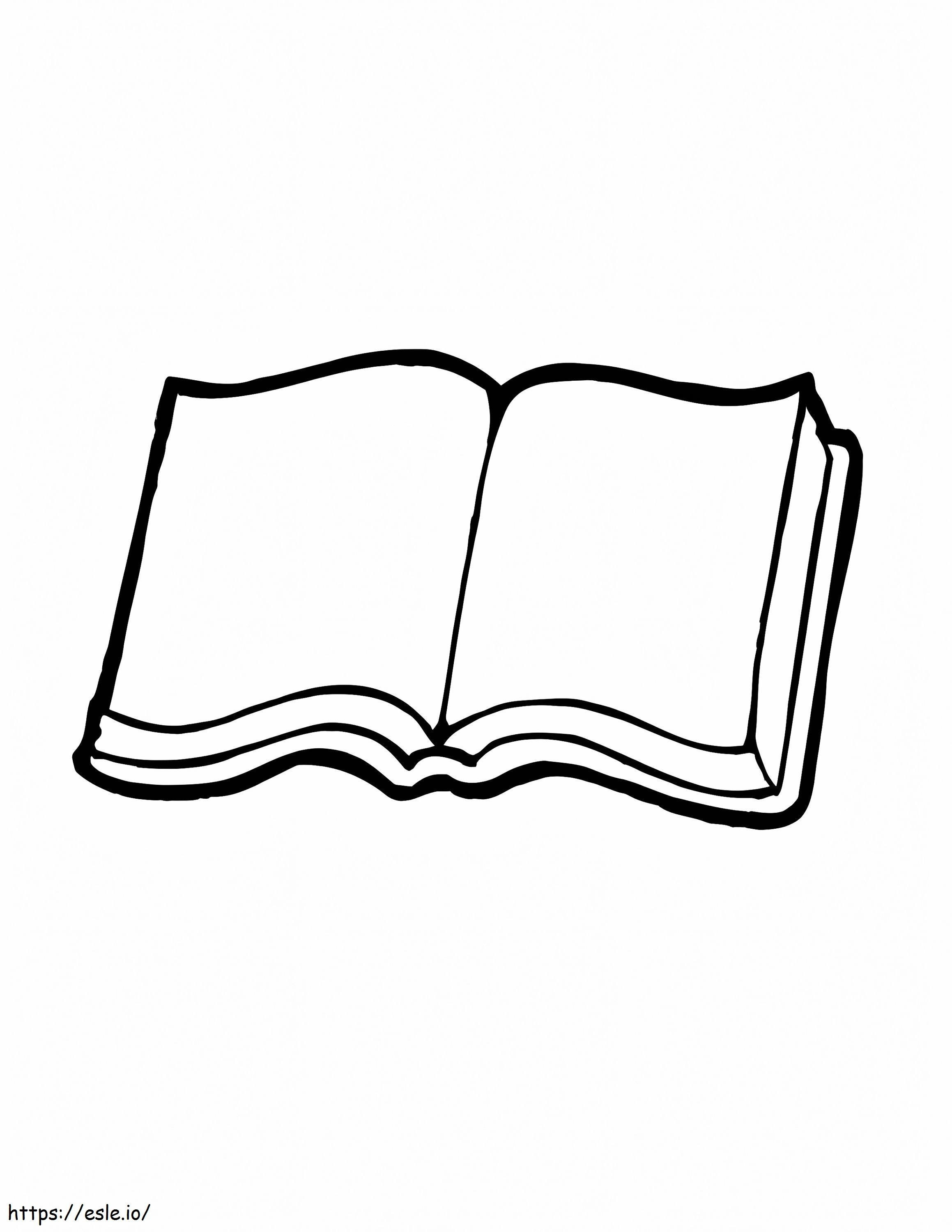 Basic Book coloring page