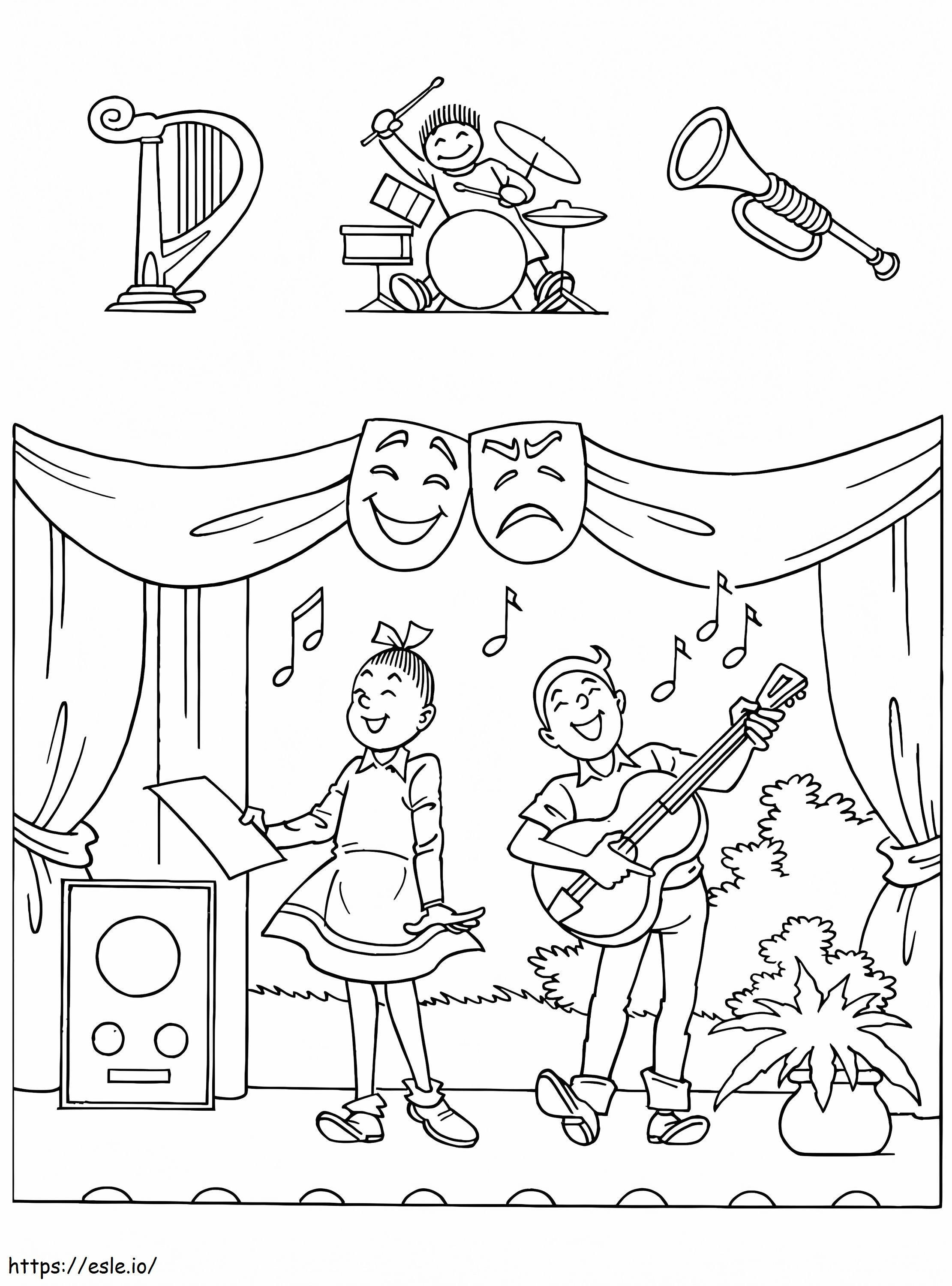 Spike And Suzy 3 coloring page