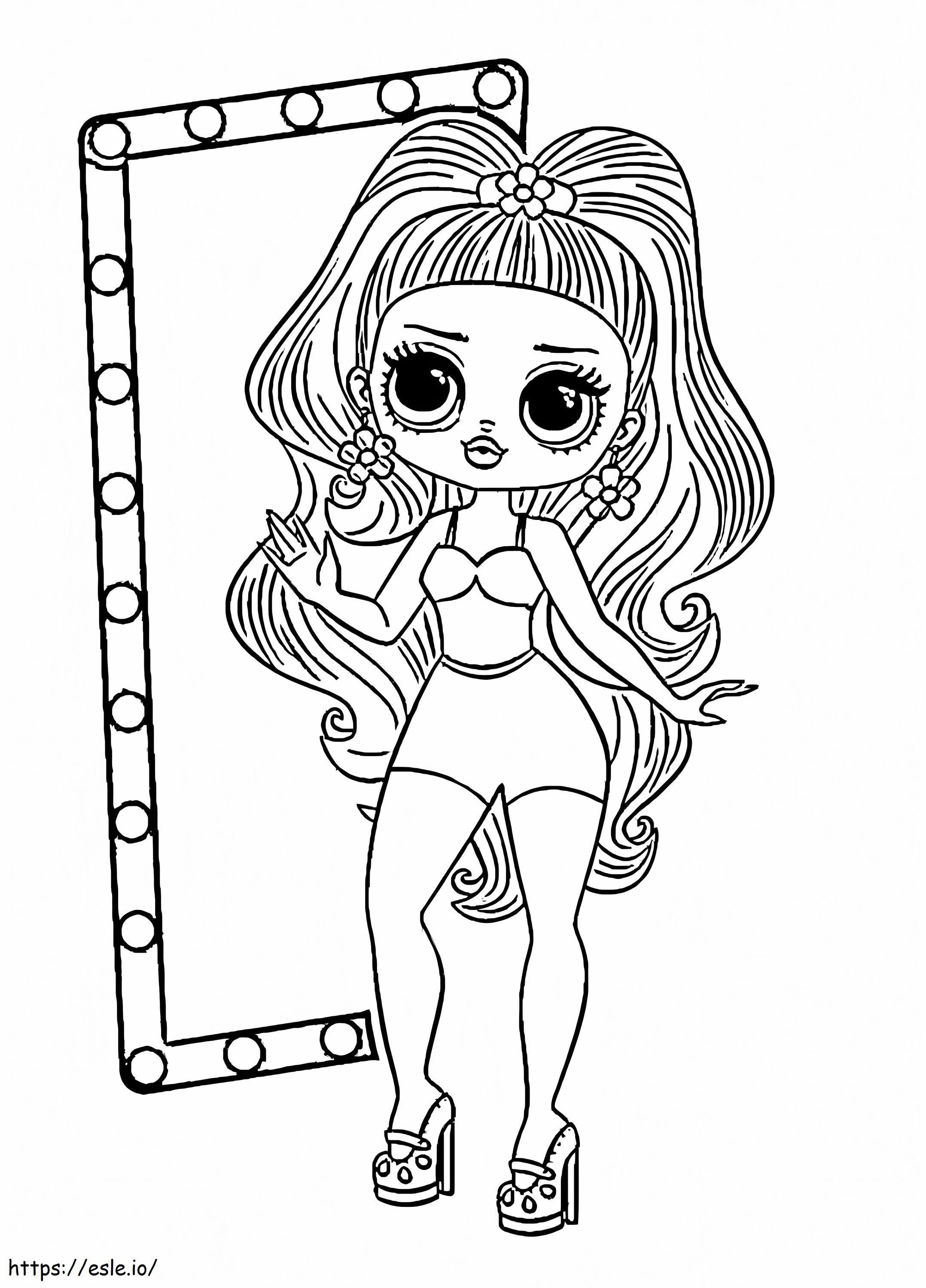 Lol Omg Sixtier Mood Coloring Page