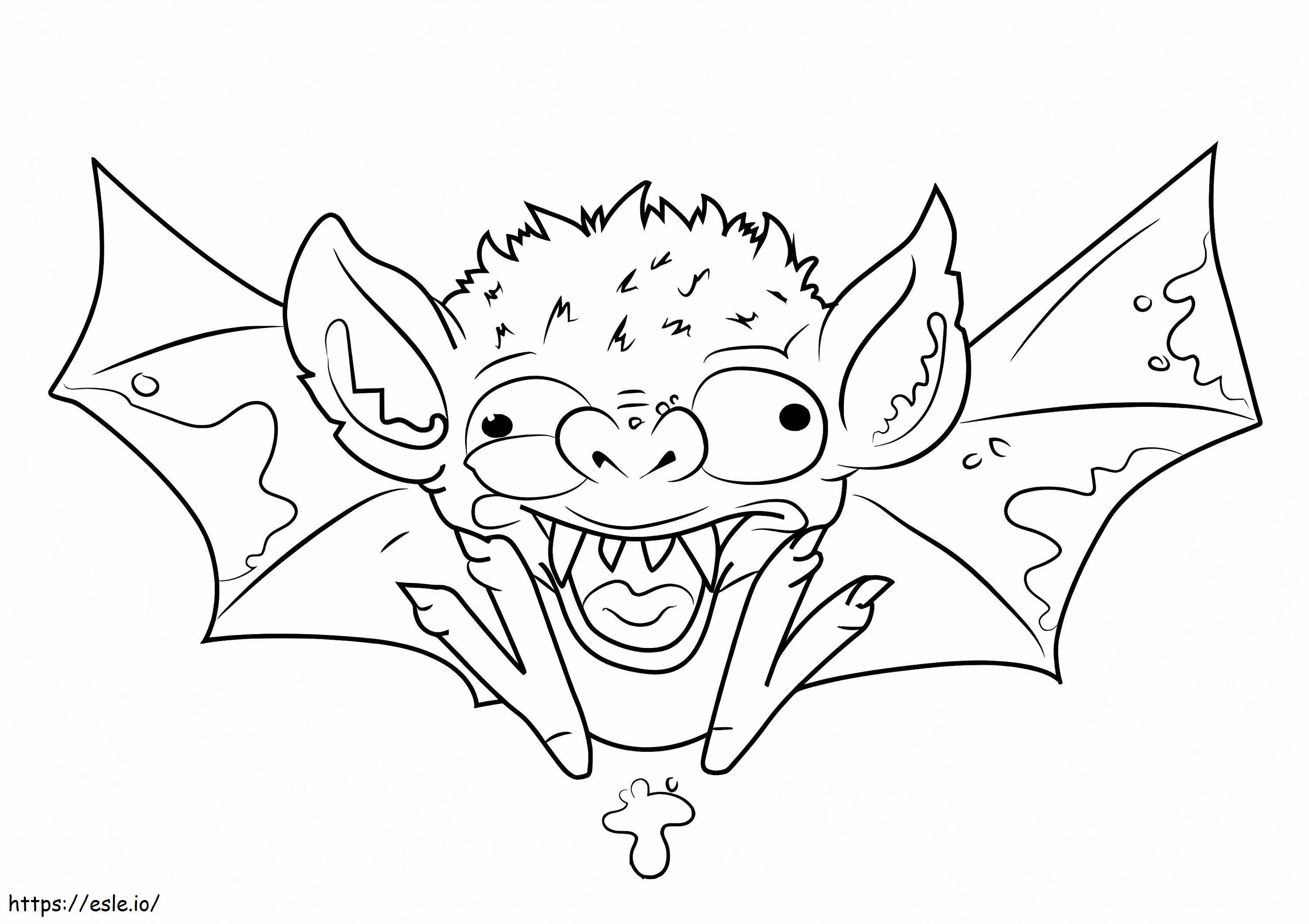 Bogus Bat coloring page
