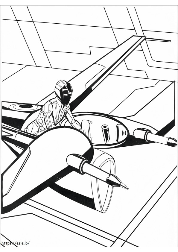 Rinzler coloring page