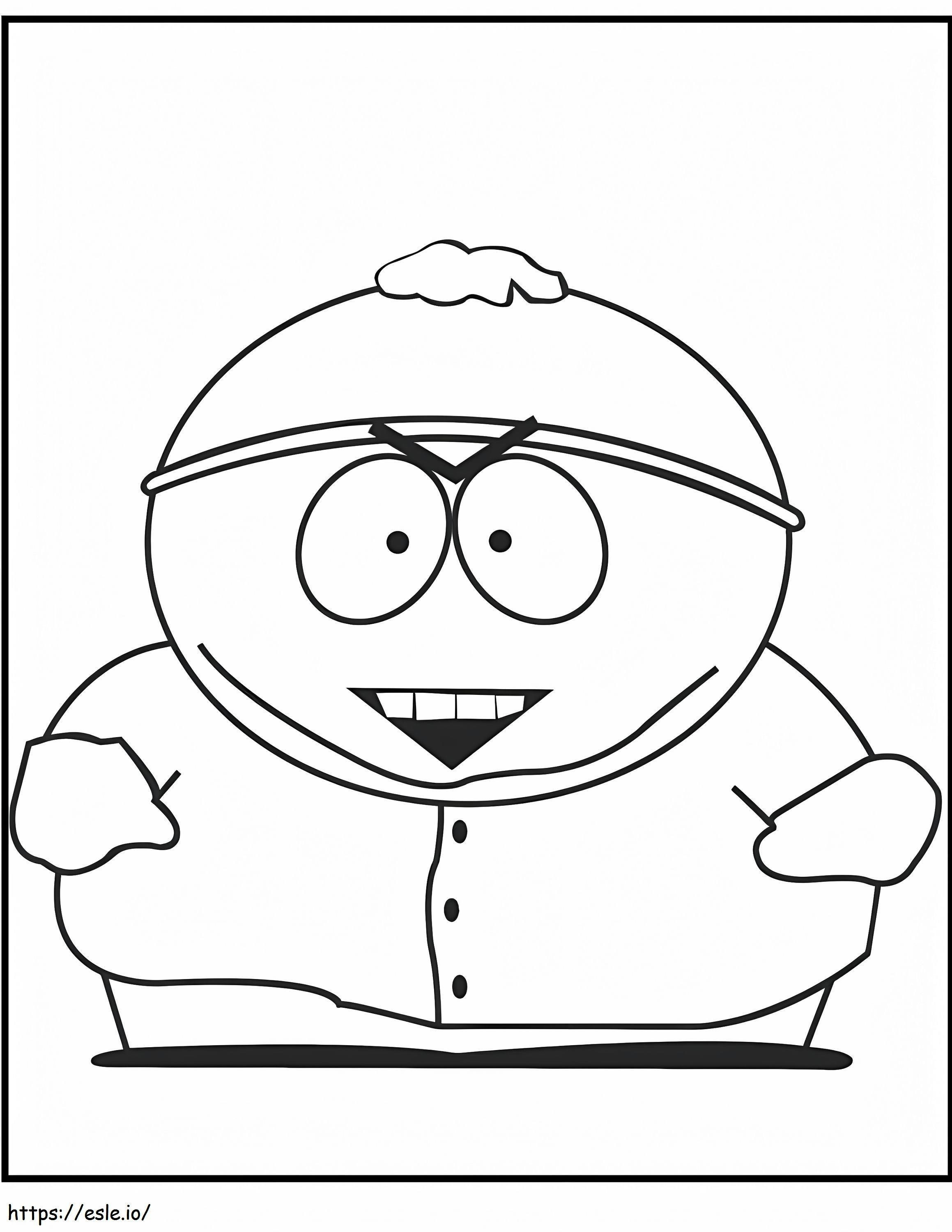 Eric Cartman coloring page