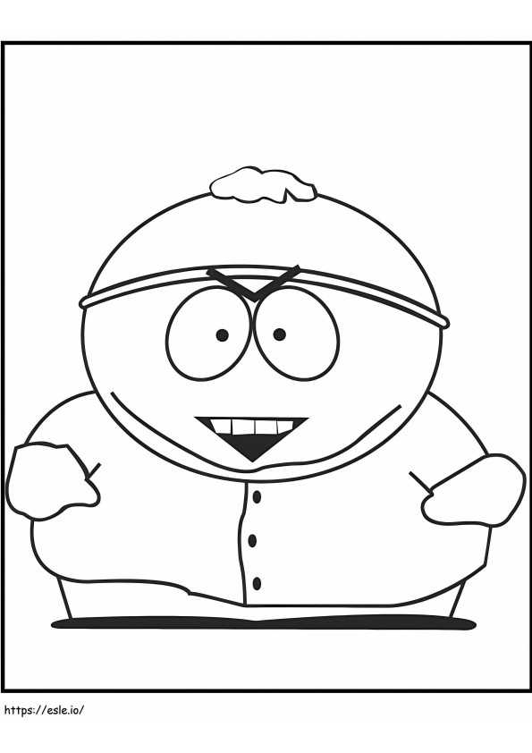 Coloriage Éric Cartman à imprimer dessin