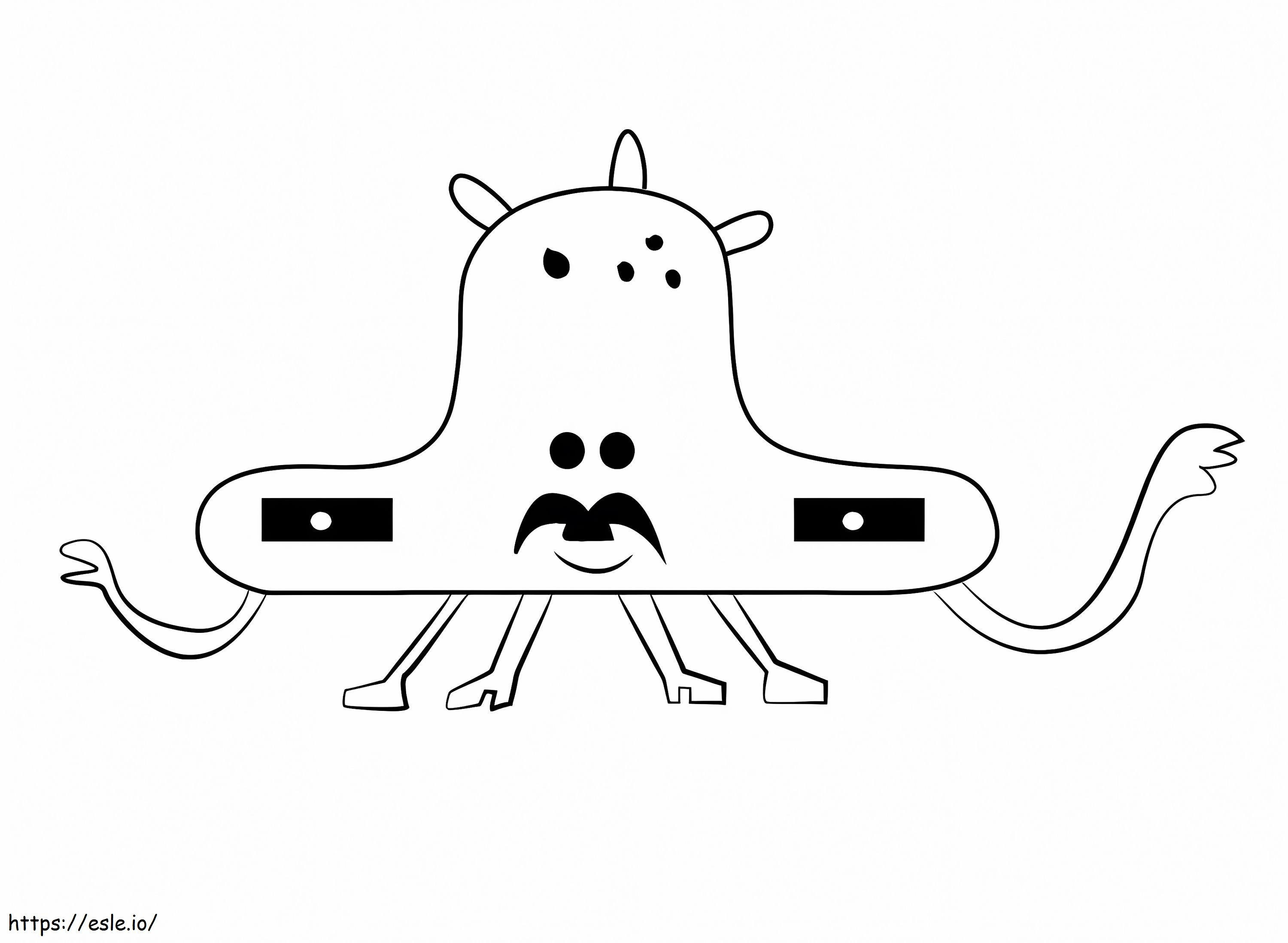Jerry Undertale coloring page