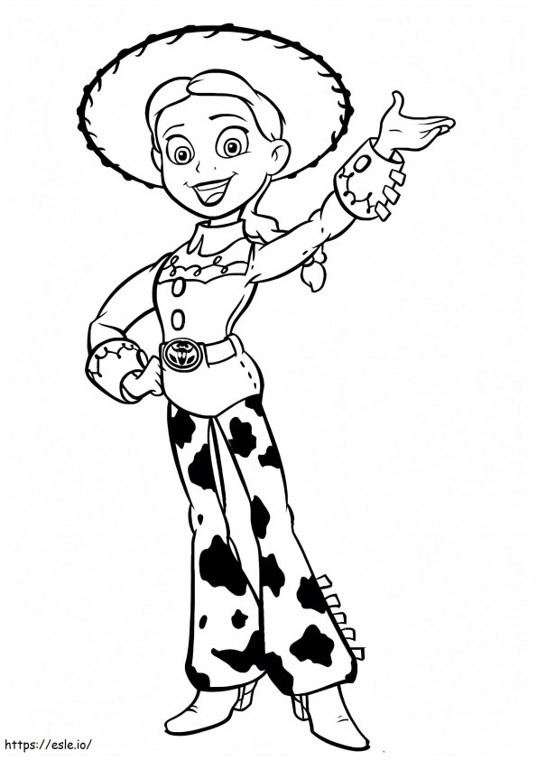 1559876651 Happy Jessie A4 coloring page