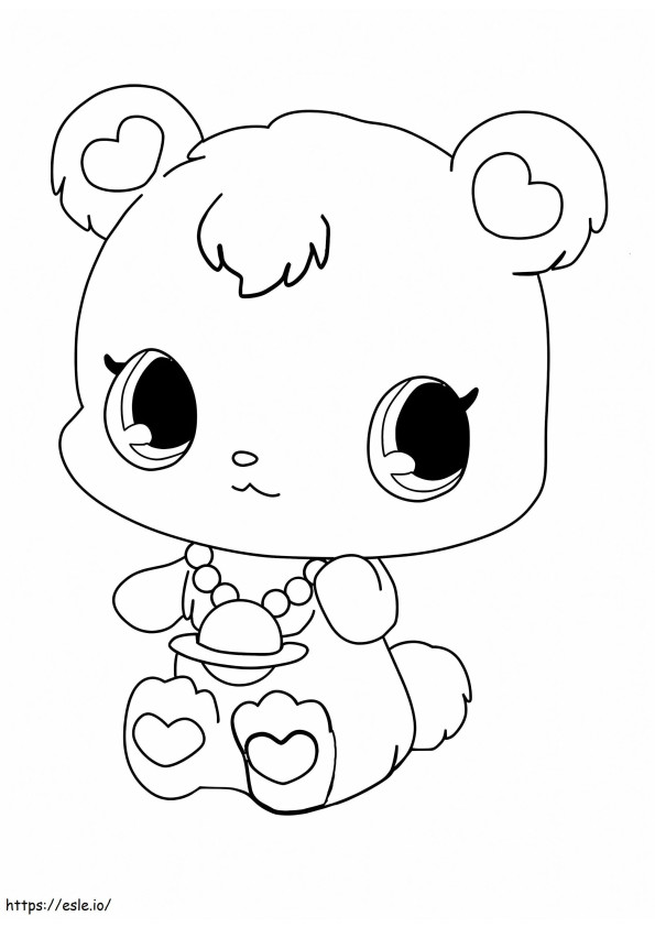 Jewelpets 12 coloring page