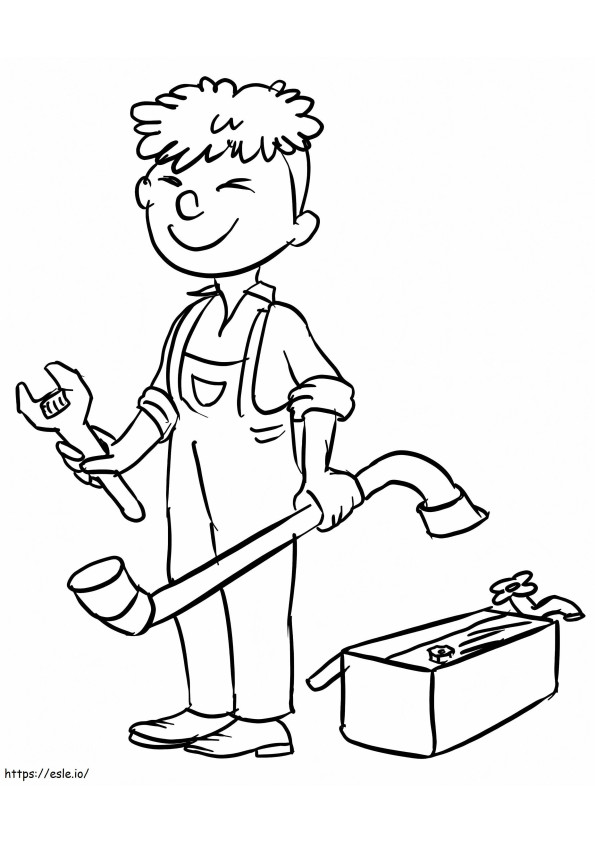 Young Plumber