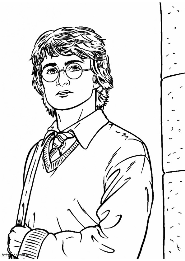 Harry Potter 4 737X1024 coloring page