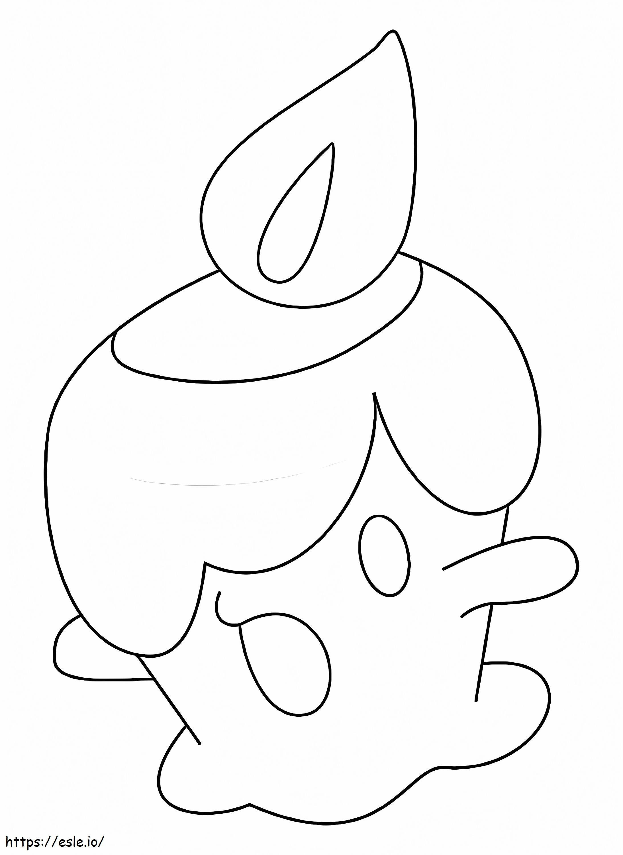 litwick coloring page ideas pokemon