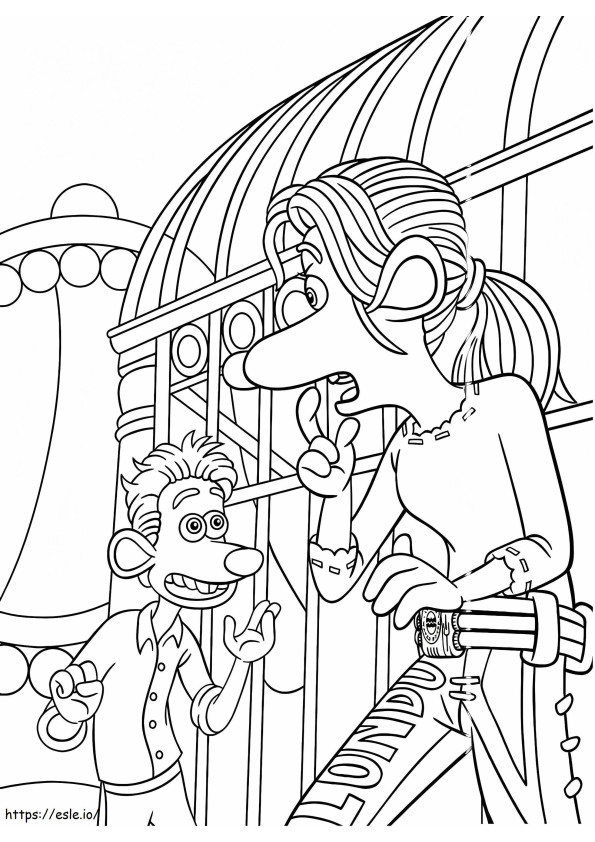 1535616795 Roddy With Rita A4 coloring page