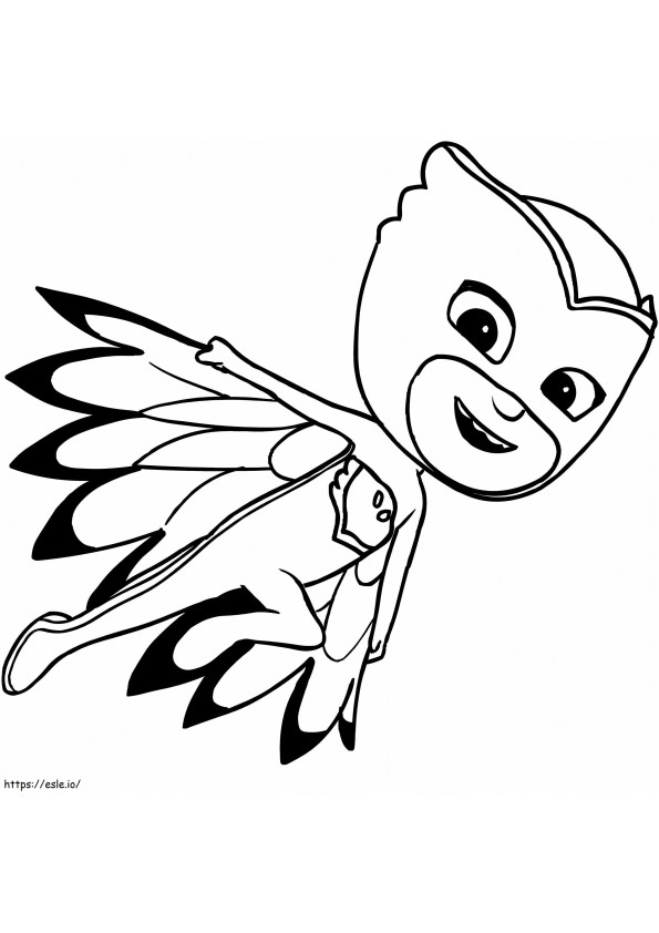Owlette repülő kifestő