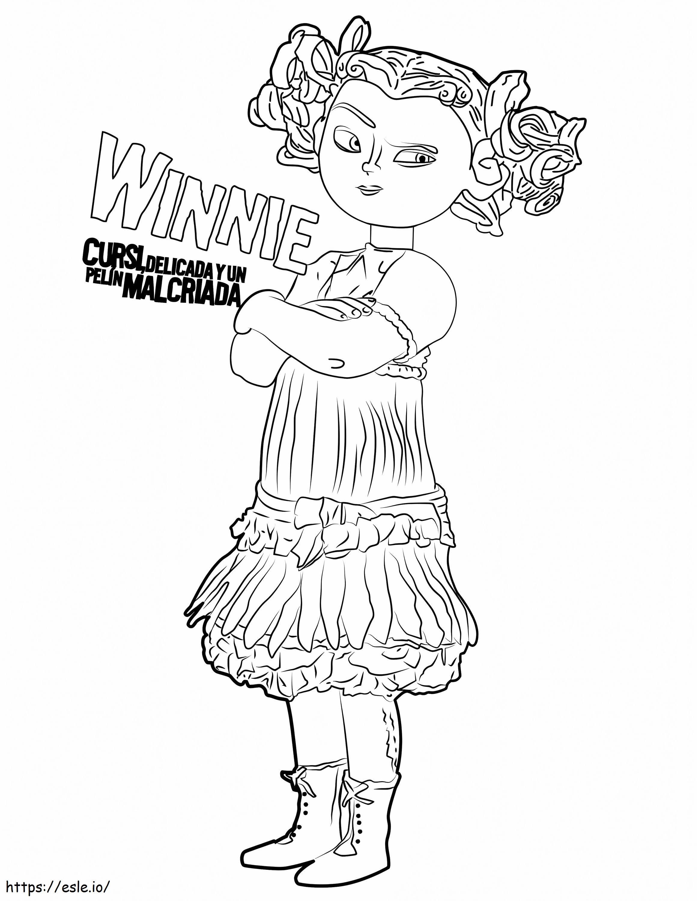 Winnie From The Boxtrolls Coloring Page for Kids