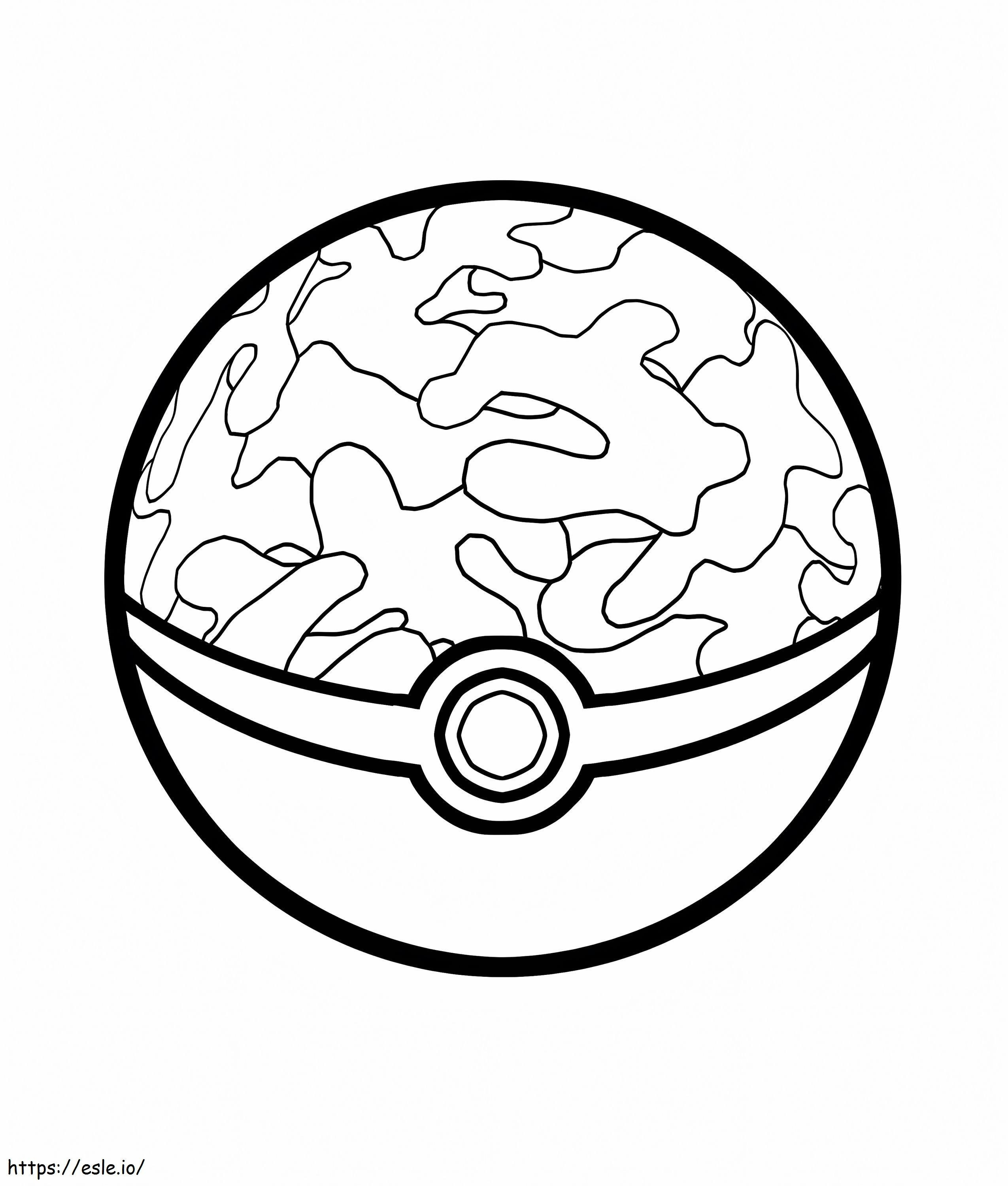 Awesome Pokemon coloring page