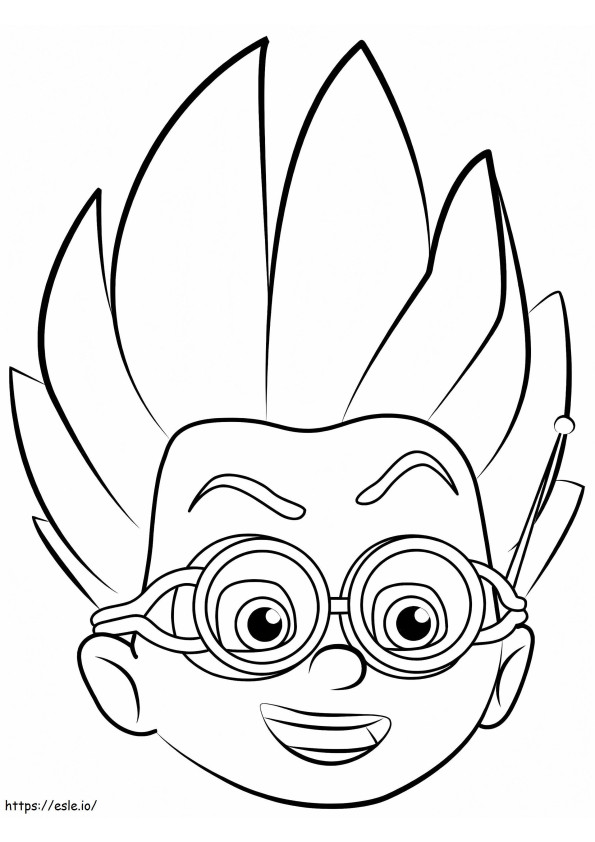 Romeo From PJ Masks coloring page