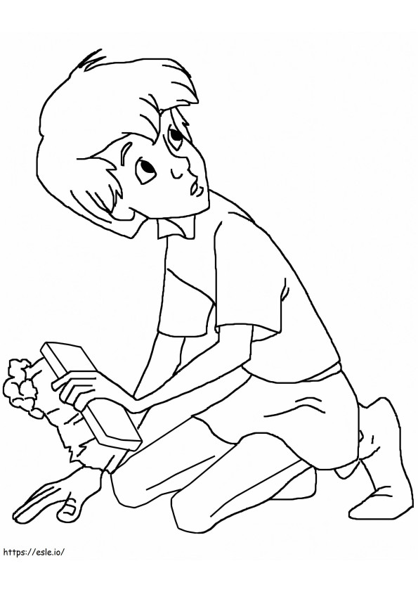 Arthur From Sword In The Stone coloring page