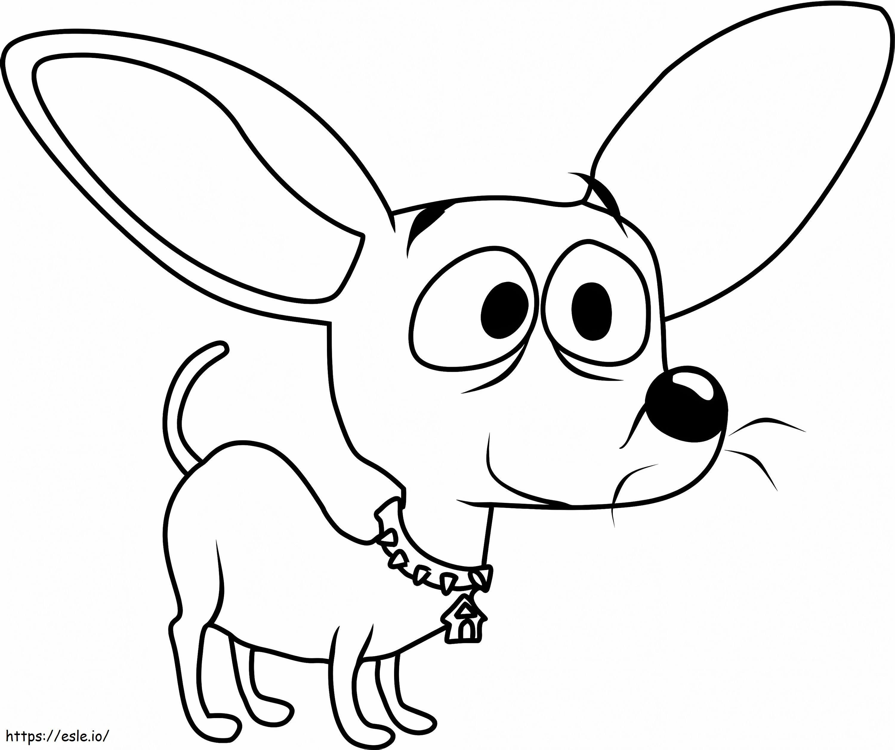 Squirt The Chihuahua Pound Puppies coloring page