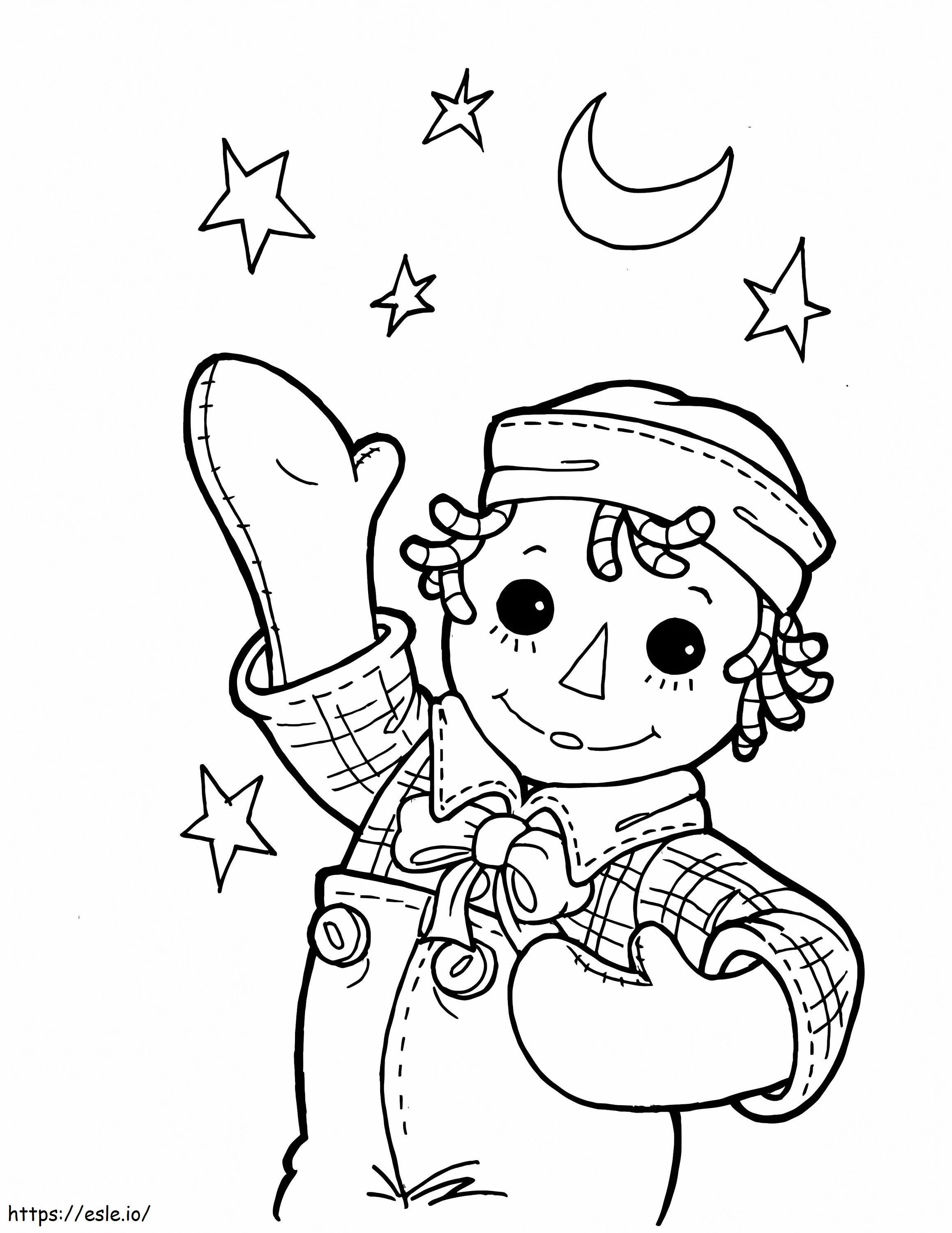 Raggedy Ann And Andy 7 coloring page