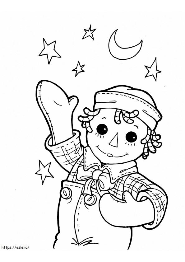 Raggedy Ann And Andy 7 coloring page