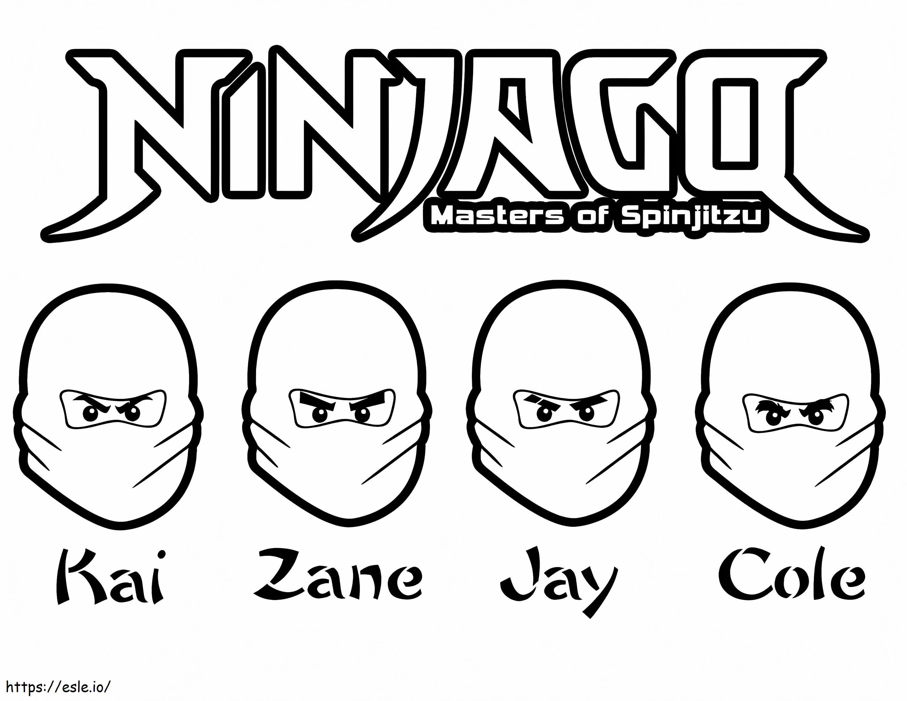 Ninjago For Kids coloring page