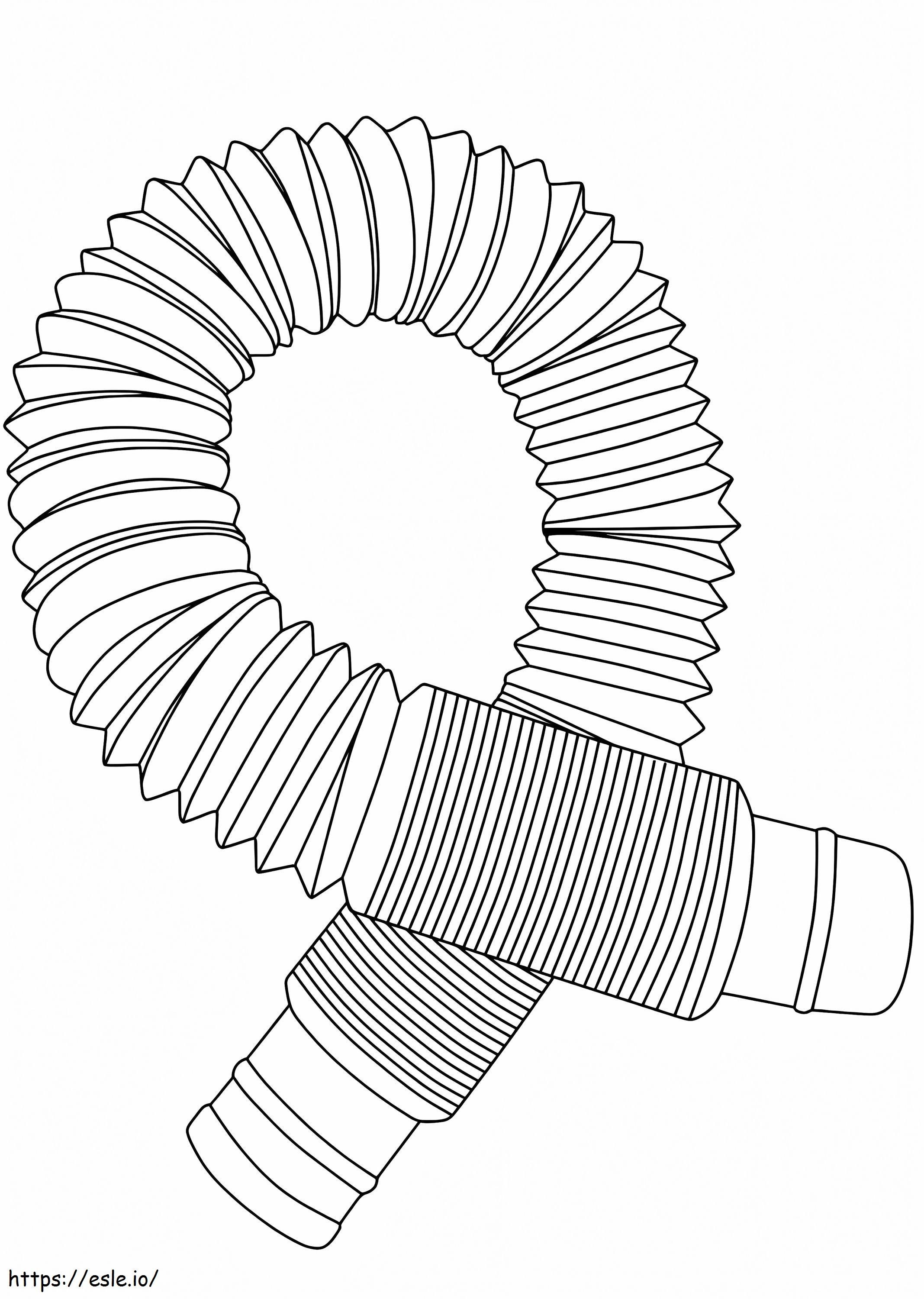 Free Pop Tube Coloring Page for Kids