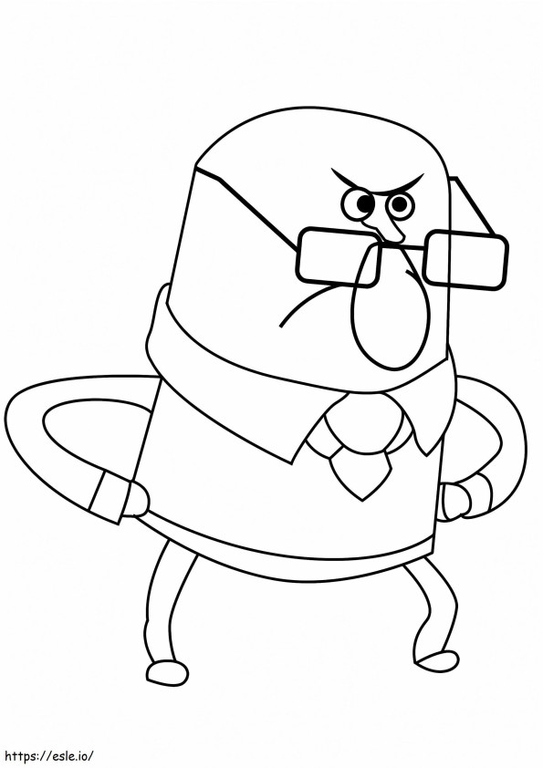 1570525668 How To Draw Gaylord Robinson From The Amazing World Of Gumball Step 0 coloring page